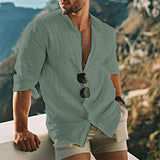 Men's Linen Beach Shirt
