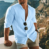 Men's Linen Beach Shirt