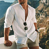 Men's Linen Beach Shirt