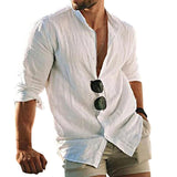 Men's Linen Beach Shirt